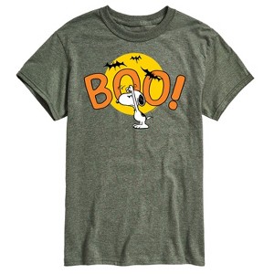 Men's - Peanuts - Boo Snoopy Short Sleeve Graphic T-Shirt - 1 of 4