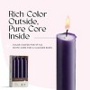 Leor & Lair 6 Inch Mini Taper Candles – Pack of 8 Short Candle Sticks for Dinner, Weddings & Home Décor - 2 of 2