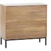 Sideboard Buffet Cabinet Kitchen Accent Storage Cabinet With Rattan Doors For Dining Room, Living Room, Bar, Hallway - 4 of 4