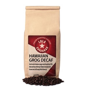 Lola Savannah Hawaiian Grog Whole Bean Decaf Coffee - 32oz - 1 of 4