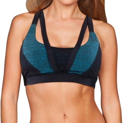 Women's Strappy Devant Low Impact Bra - TLF Apparel