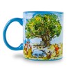 Silver Buffalo Disney Winnie the Pooh Group Walk Ceramic Coffee Mug | Holds 20 Ounces - 3 of 4