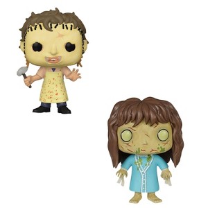 Funko Pop! 2 Pack Leatherface #1150 & Regan Macneil #203 - 1 of 3