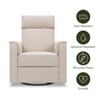 Namesake Willa Deluxe Power Glider Recliner with Heat and Massage - 4 of 4