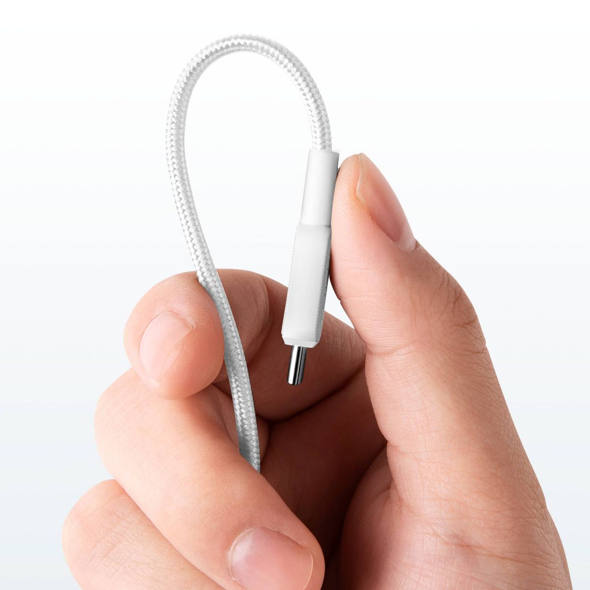 Anker 6' 60W Braided USB-C to USB-C Max Fast Charging Cable - White - thumbnail 2