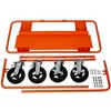 NAYSAYE Hand Truck Dolly Heavy Duty Drywall Sheet Cart Panel Dolly with 2400lb Capacity for Warehouse and Workplace, Orange, 23.5"*48"*68" - 4 of 4