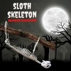 Halloween Giant Sloth Animal Skeleton (2Ft Long) Easy-to-Hang Limb Straps- Weather Resistant Yard/Tree Decoration w Movable Joints, Indoor/Outdoor Use - 2 of 4