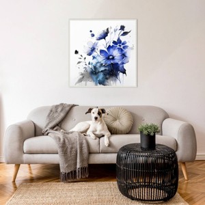 Amanti Art Blue Spring Floral III by Andrea Haase Framed Wall Art Print - 1 of 4