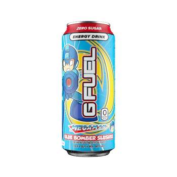 G Fuel Mega Man Blue Bomber Slushee Energy Drink - 16 fl oz Can