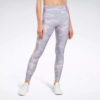 Reebok girls leggings XL 14/16 gray cheetah print