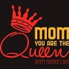 Men's Design By Humans Mother's Day Mom You Are The Queen By tmsarts T-Shirt - 2 of 2