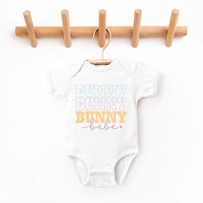 The Juniper Shop Bunny Babe Cursive Baby Bodysuit