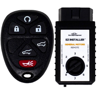 Car Keys Express Universal Replacement Car Remote Black : Target