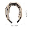 Unique Bargains Women's Fashion Polka Dot Wide Headbands 1 Pc - 3 of 4