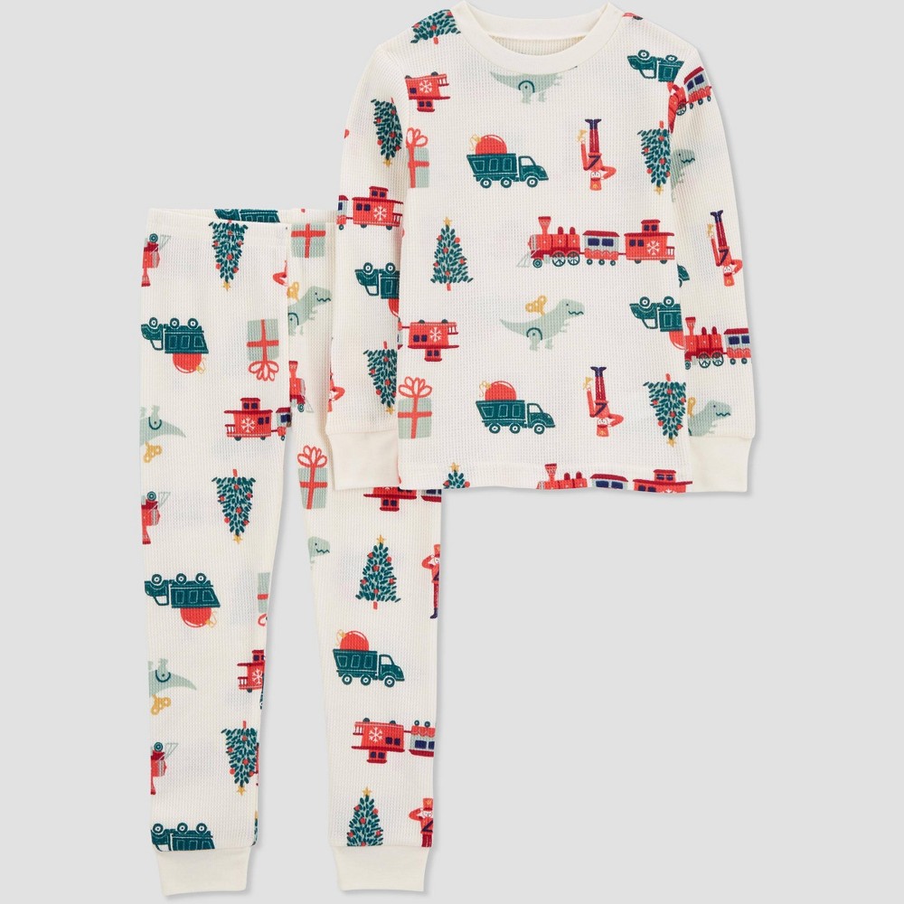 Photos - Other Textiles Carter's Just One You® Toddler Boys' 2pc Long Sleeve Christmas Toys Pajama