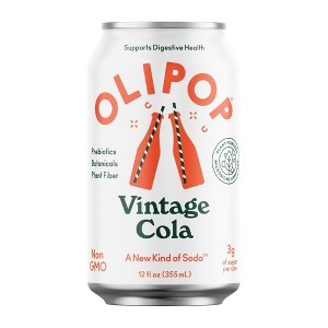 OLIPOP Vintage Cola Soda - 12 fl oz can - 1 of 4