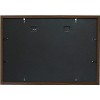 Americanflat 11x16 Walnut Graduation Frame  2 Opening Mat Displays 8.5"x11" Diploma or Certificate and Tassel. Tempered Shatter-Resistant Glass. - 4 of 4