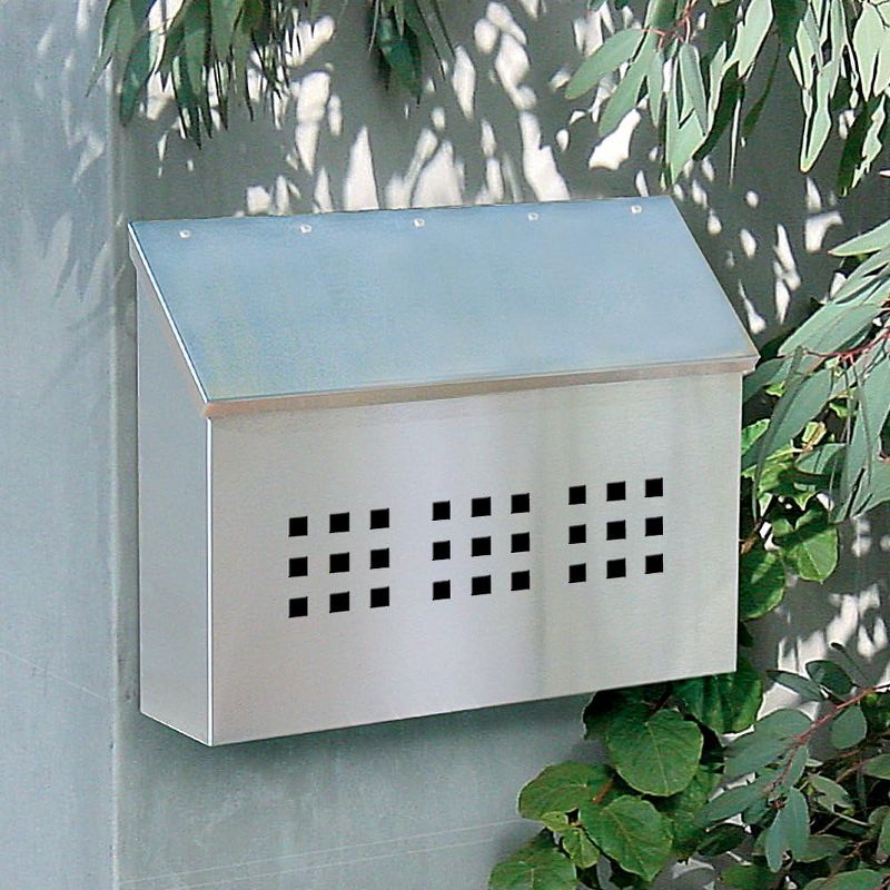 Salsbury Industries 4515 Decorative Horizontal Style Mailbox, Stainless Steel, 2 of 4