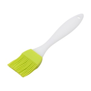 Unique Bargains Basting Brush 28g Large Handle Brush Color Block Dishwasher Safe Silicone PP 7.87"x1.57" 1Pcs - 1 of 4