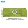 Unique Bargains Polyester Wedding Decoration Stretch Chair Sashes Bows 25 Pcs - 2 of 4