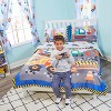 Everyday Kids Mermaid Twin/Full Size Bed Comforter with Dump Trucks and Bulldozers;  All Season Orange, Yellow and Blue Comforter - 2 of 4