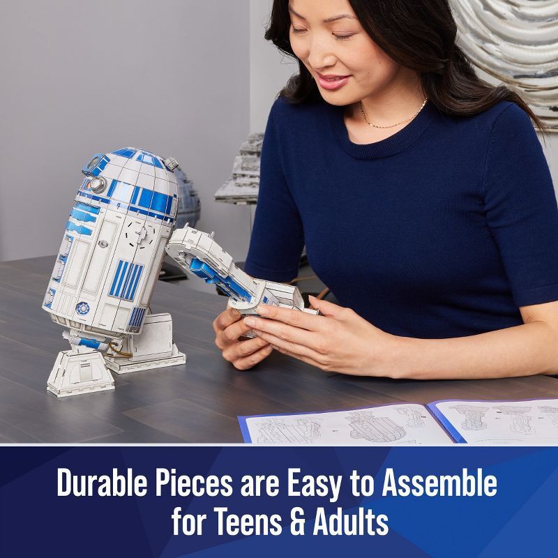 4D BUILD - Star Wars R2-D2 Model Kit Puzzle 201pc, 4 of 16