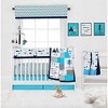 Bacati - Woodlands Aqua/Navy/Grey Boys Musical Mobile - image 4 of 4