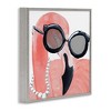 Stupell Industries Flamingo with Glam Pearls, 24" x 24" - 3 of 4