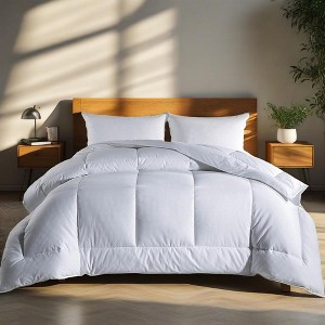 Peace Nest All Season Down Alternative Comforter Duvet Insert with Jacquard Cover - 1 of 4