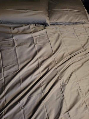 300 Thread Count Temperature Regulating Solid Sheet Set - Casaluna ...