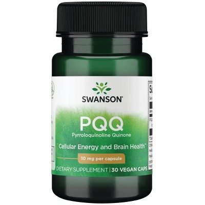 Swanson Dietary Supplements PQQ Pyrroloquinoline Quinone 10 mg Veggie Capsule 30ct.