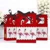Big Dot of Happiness Flamingle Bells - Tropical Flamingo Christmas Party Favor Boxes - Set of 12 - 3 of 4