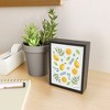 Julia Madoka Watercolor Lemons and Olives Framed Mini Art Print - Society6 - 2 of 3
