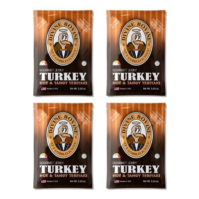 Hot & Tangy Teriyaki Turkey Jerky Multipack