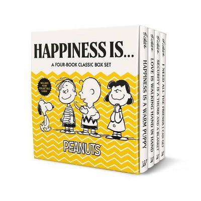 Happiness Is . . . A Four-book Classic Box Set - (peanuts) By