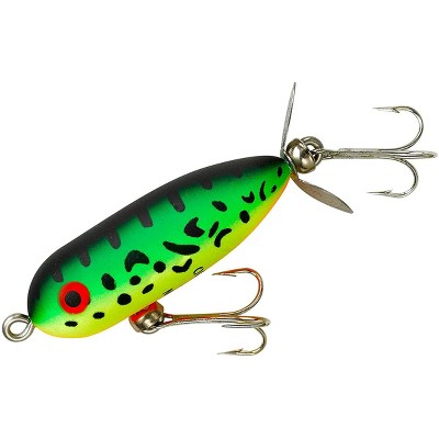 Heddon Tiny Torpedo 1/4 oz Fishing Lure - Gold Finish Pearl/Red Head