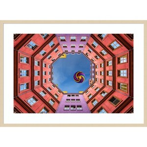 Amanti Art Shapes and Swirls by Anne Farrall Doyle Wood Framed Wall Art Print - 1 of 4