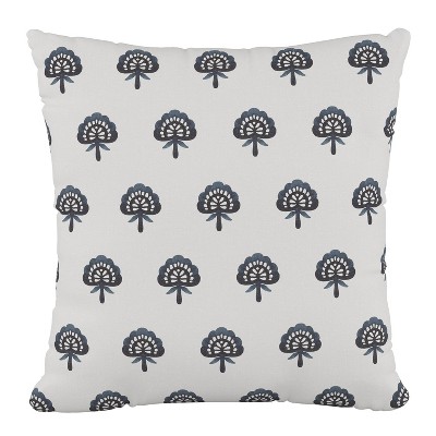 18x18 Marine Square Throw Pillow Navy - The Pillow Collection : Target