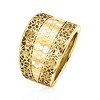 Ross-Simons Italian 14kt Yellow Gold Floral Filigree Ring - 3 of 4