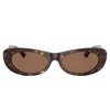Jimmy Choo JC 5038B 500273 Womens Oval Sunglasses Havana 54mm - 2 of 3