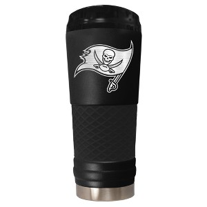 NFL Tampa Bay Buccaneers The Stealth Draft 24oz Powder Coated Laser Etched Vacuum Insulated Tumbler - 1 of 2