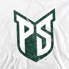 Portland State University Official Distressed Primary Logo Adult Pull-Over Hoodie - 2 of 4