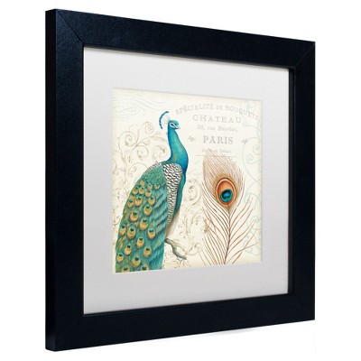 Trademark Fine Art -Daphne Brissonnet 'Majestic Beauty I Square' Matted Framed Art