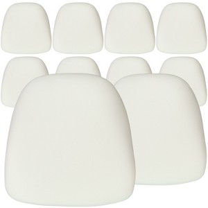 Flash Furniture 10 Pack Hard Fabric Chiavari Chair Cushion - 1 of 2