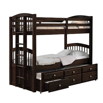 target bunk beds with trundle