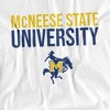 Men's McNeese State University Official Stacked T-Shirt - 2 of 4