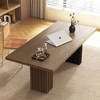 Gaoyangjiaju 70.8 Inch Dining Table for 6 - 8 People with Wooden Top - 3 of 4