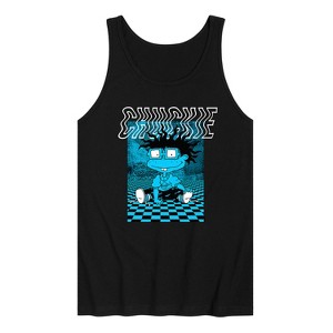 Men's - Rugrats - Chuckie Blue Graphic Tank Top - 1 of 3