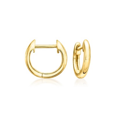 RS Pure by Ross-Simons 18kt Gold Vermeil Small Hoop Earrings