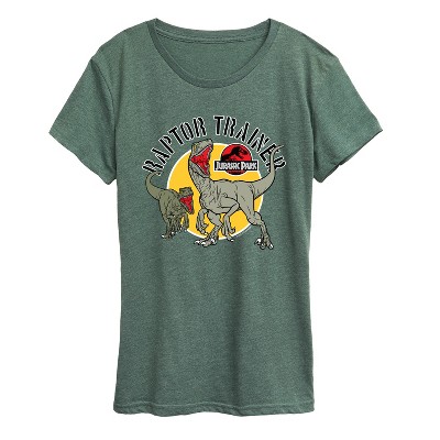 Women's - Jurassic World - Raptor Trainer Short Sleeve Graphic T-Shirt